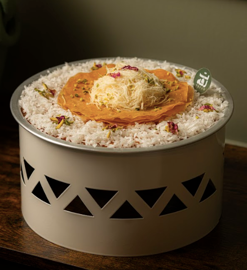 سخان بسبوسة محشية